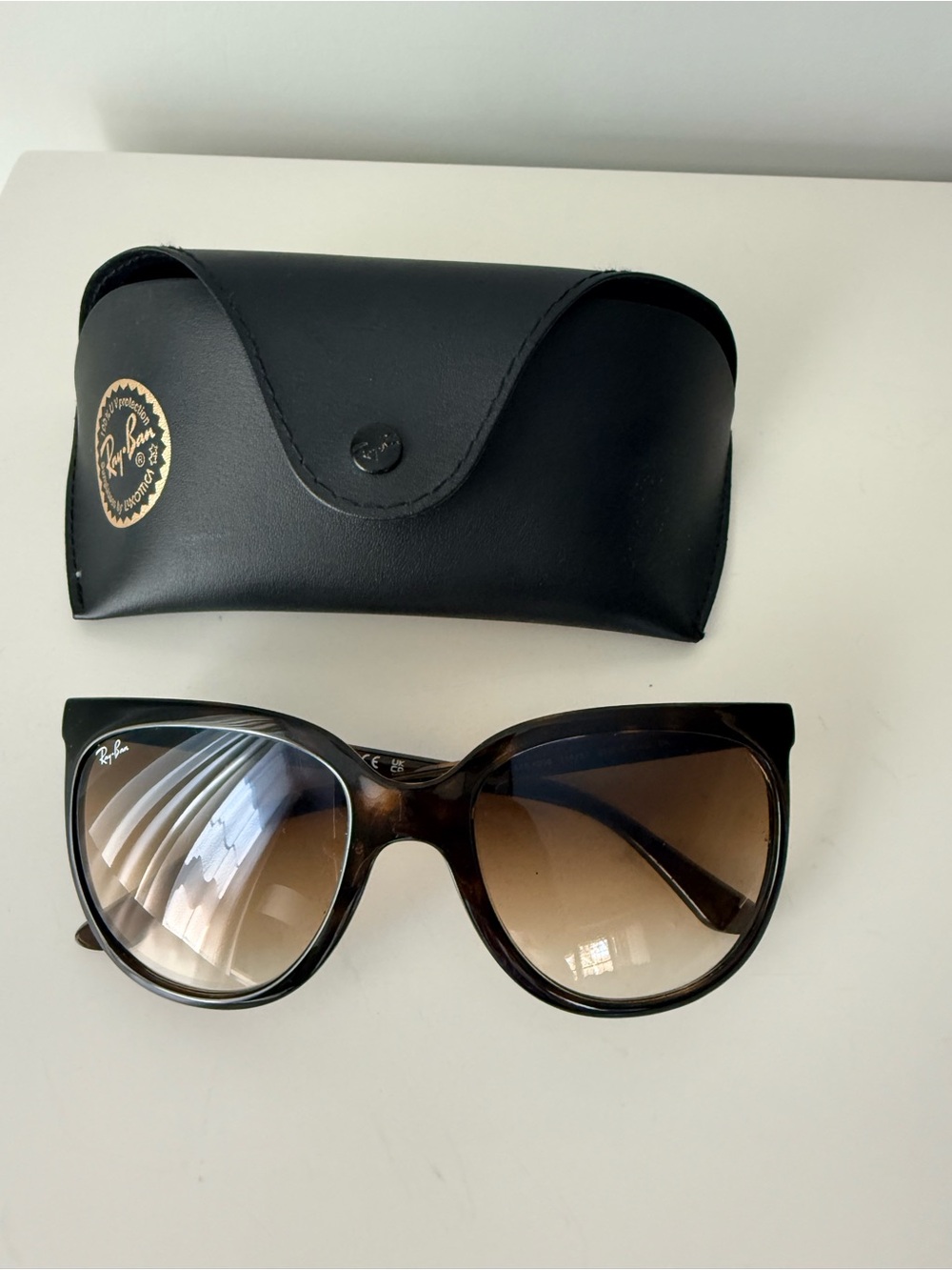 Ray-Ban Women's Tortoiseshell Brown Gradient Sunglasses
